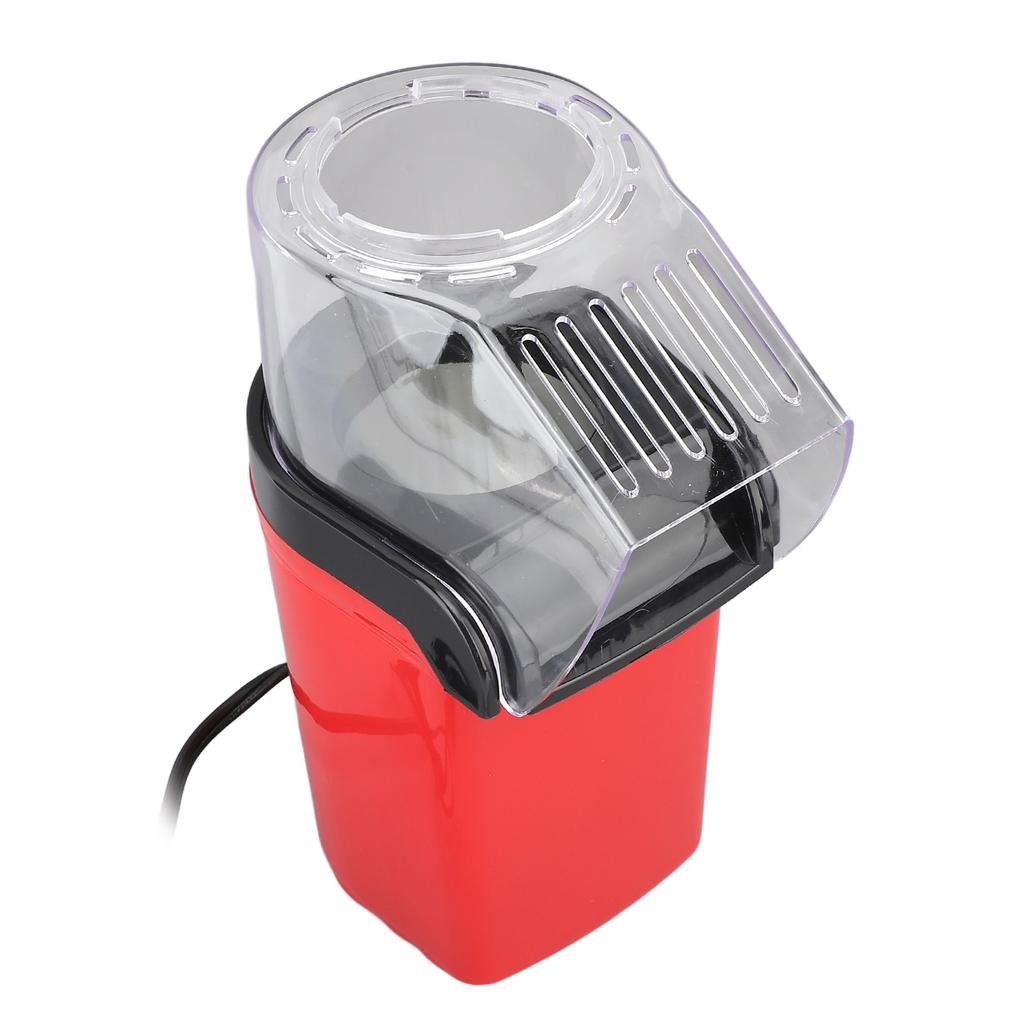 Popcornmaschine 1200W Ölfrei Schnelles Poppen Ein-Knopf-Bedienung Elektrische Heißluft-Popcornmaschine für