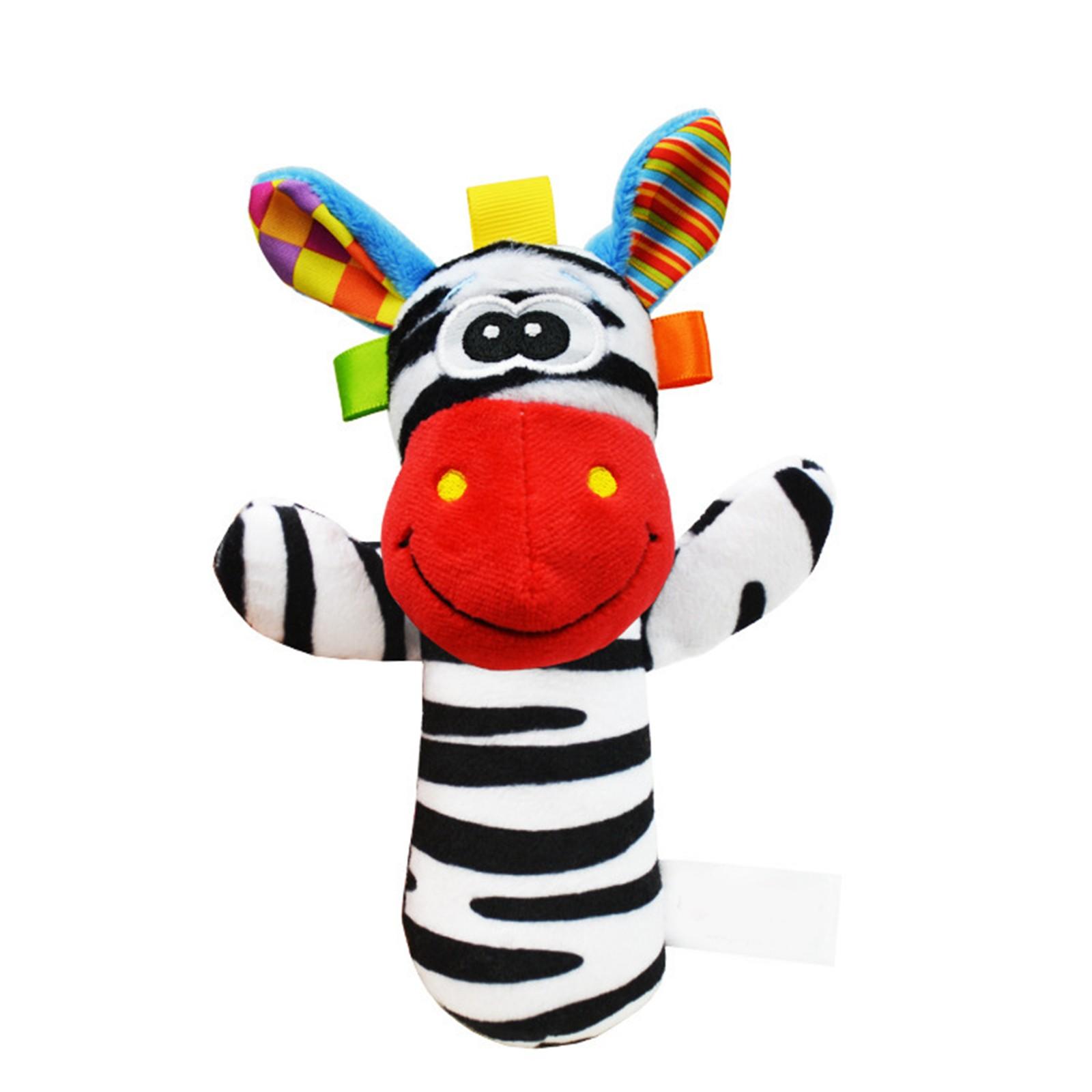 

Младенец Новорожденный Плюшевая Кукла Животное Ручной Завод Ручка Палочка Детская Игрушка One Size