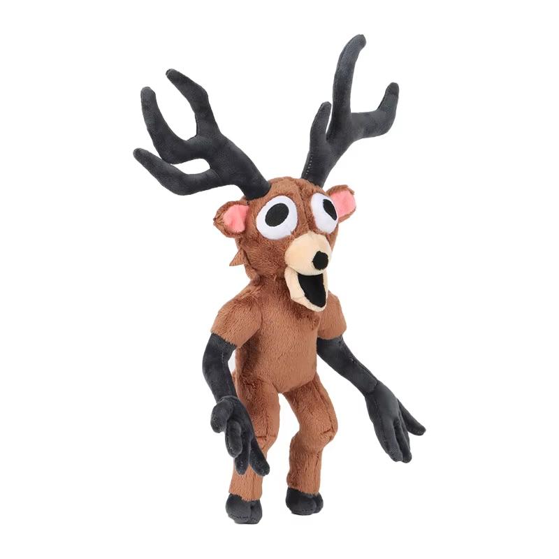 Funny 99 Nights In The Forest Deer Plush Toys Movie Stuffed Animals Deer Doll Fans Festival Gifts Toys for Kids Halloween Gifts