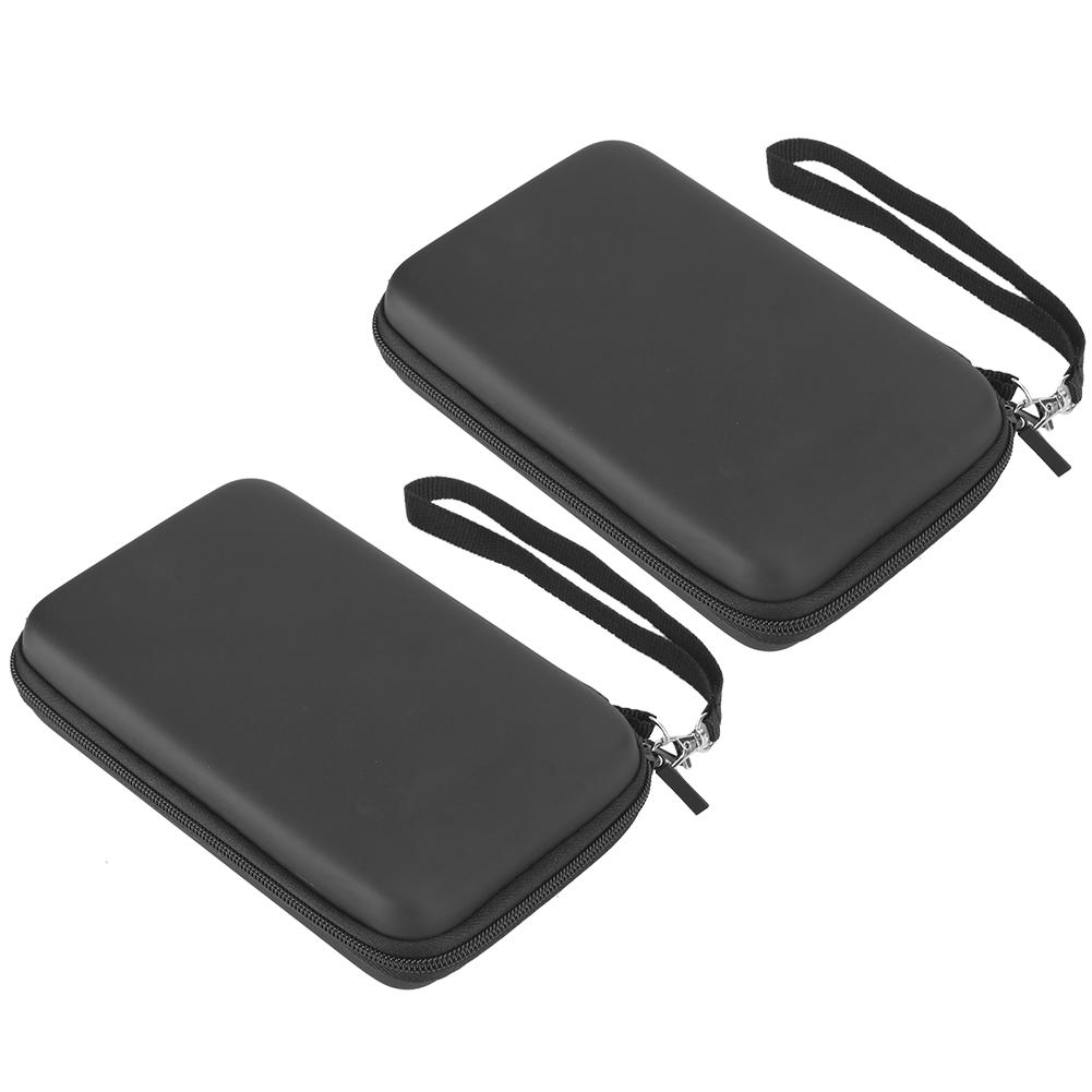 2Pcs Portable Storage Bag Carry Case EVA Ive Hard Bag for NDSILLCelsius XL