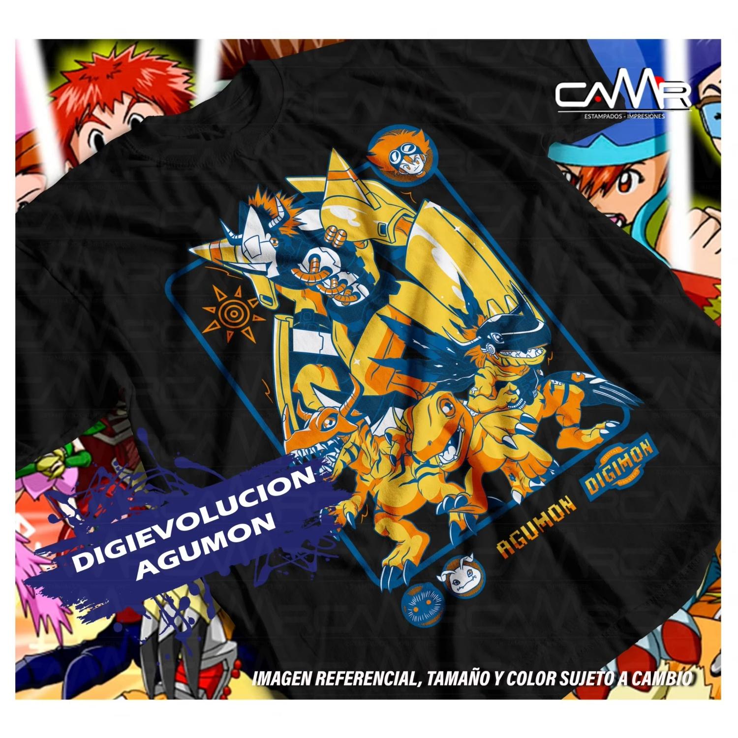 

2026 Agumon Adventure T-shirt Veemon Digimon Adventure Omnimon Anime Clothes Anime 100 Cotton Casual Short Sleeve Adult Children S