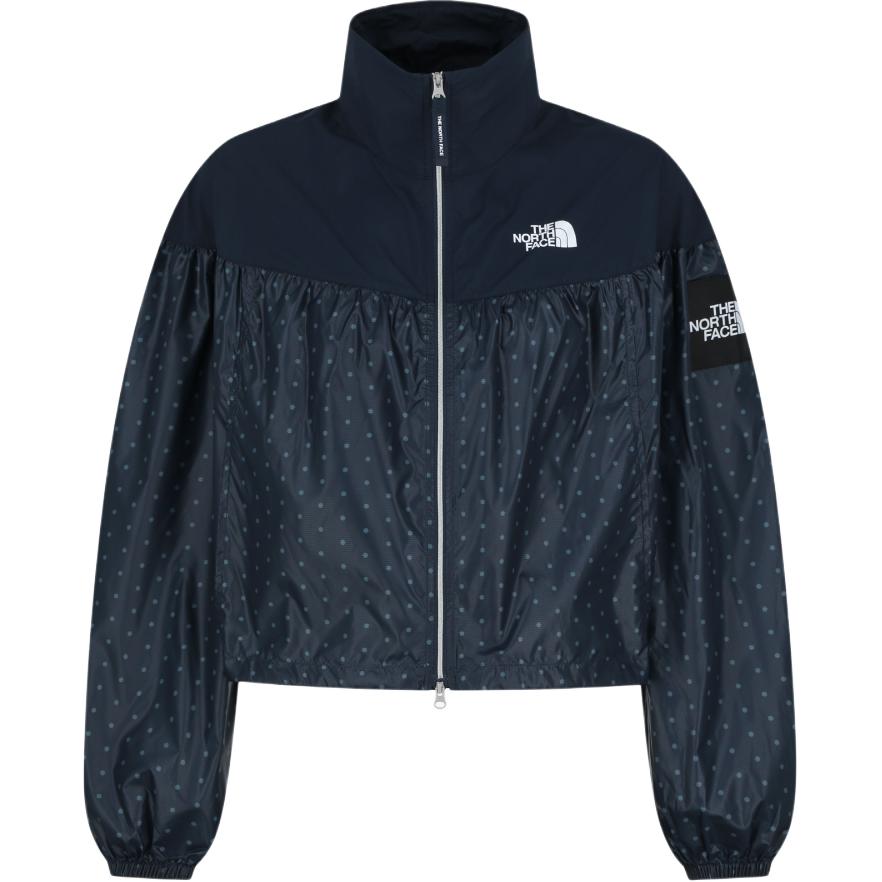The North Face Ruben Pt Logo Loose High Neck Zip Long Sleeve Jacket Women Jackets NJ3LS37J