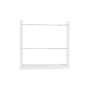 Umbra Hangit Schreibtisch-Foto-Display, Weiß, Wandmontierter Bilderrahmen, 21004415660, 340mm B x 64mm T x 332mm H
