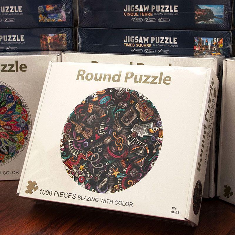 1000-delig Hel Niveau Regenboog Puzzel: Educatief Legpuzzel Speelgoed voor Volwassenen, Hoge Moeilijkheidsgraad
