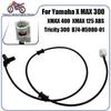 1PCS Motorcycle Rear Wheel Speed Sensor For Yamaha Xmax300 Xmax400 Xmax125ABS Tricity300 ABS Speed Sensors B74-H5980-01