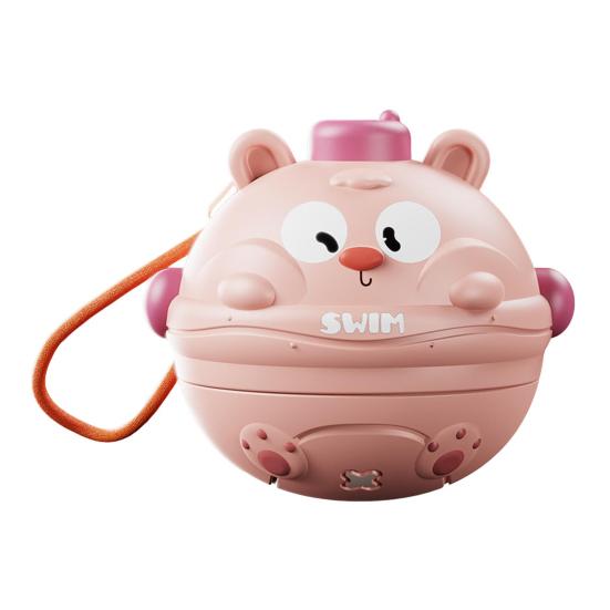 

Мультяшный волчок с животными, детский пресс-спиннер со шнурком, интерактивная игрушка-гироскоп для малышей и мальчиков и девочек розовый