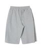 Akeusi 4-Pintuck Wide Maxi Oversized Training Elastic Waist Half Pants Unisex (2 Colors)