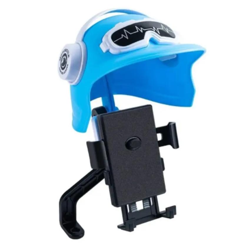 2025 Trendiger Mini-Helm Fahrrad Handyhalterung Halter Hochwertig Tragbar Elektrisches Motorrad Handyhalter Sonnenschutz Wasserdicht