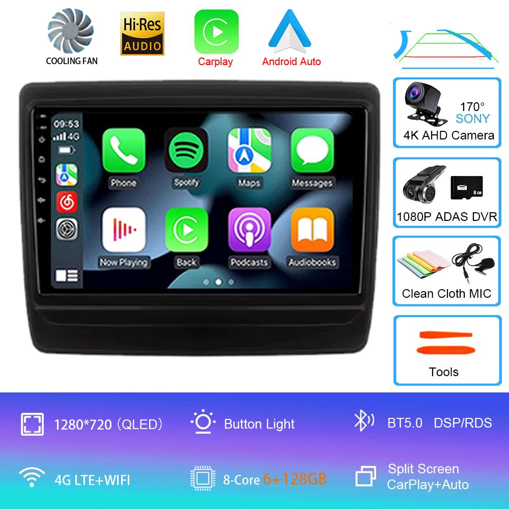 For Isuzu DMAX 2020 2021 2022 8 Core Android 14 Car Radio Video Player GPS Stereo CarPlay 8G 256G No 2din Navigator Screen