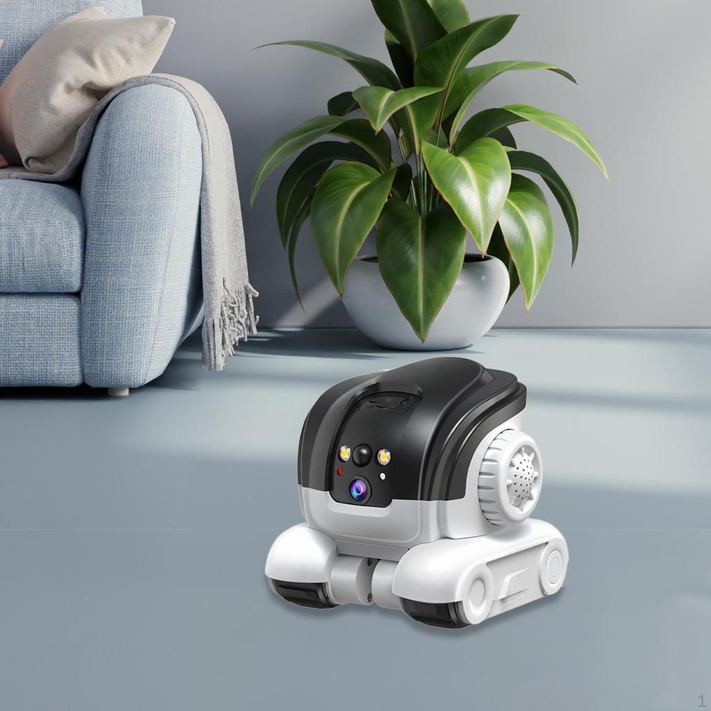 Robot Camera On Wheels Portable Security for Bedroom Warehouse Store