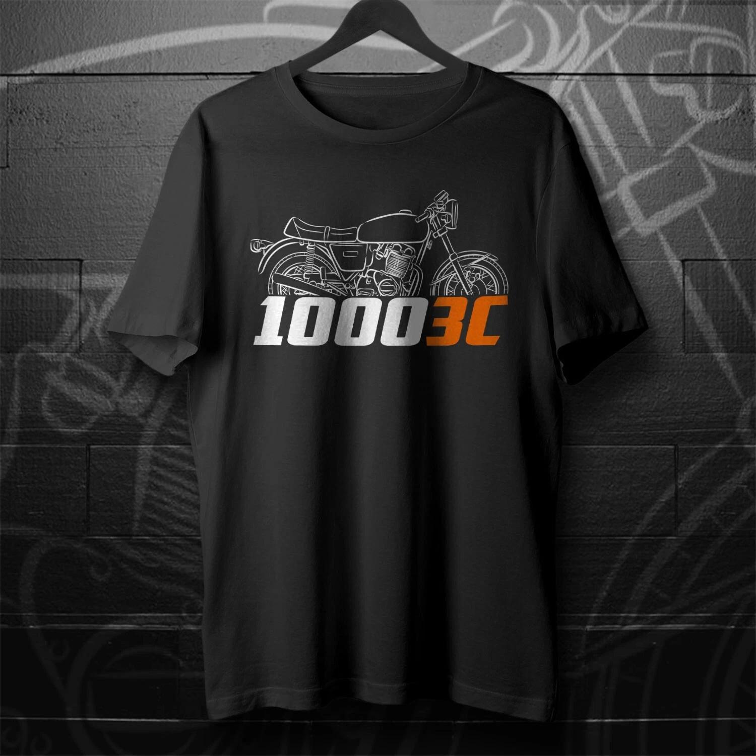 

Black men s and women s T-shirt Illustration for a Laverda 1000 XXL