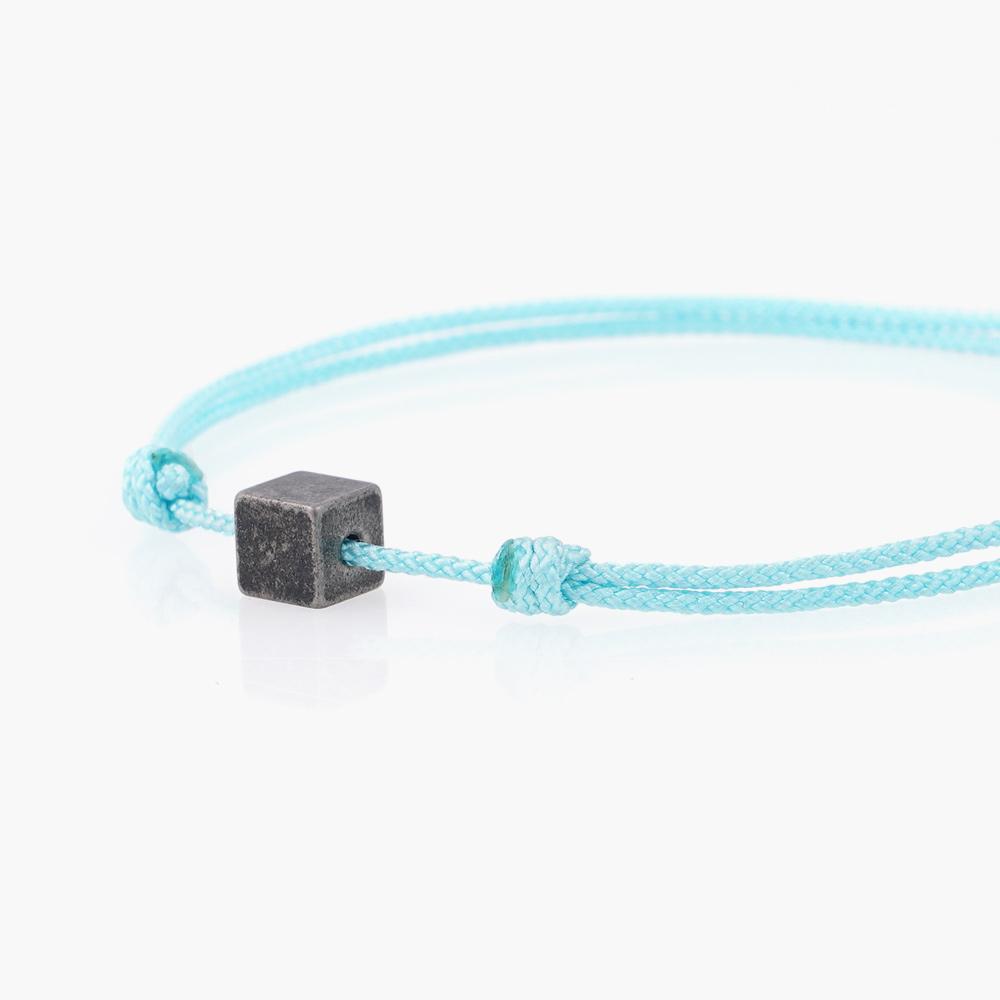 Jbans Classic Antique Cube Pendant String Knot Bracelet (C2501Ac1236)