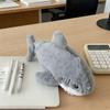 Plush Cartoon Shark Pencil Case with Zipper. Stationery Storage Bag. Suitable for School and Office Use