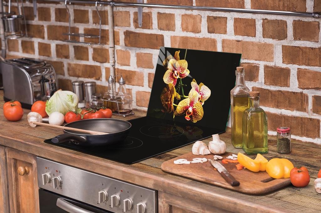 SZKLANA DESKA DO KROJENIA 40x30 ORCHIDEA