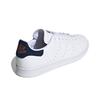 adidas Originals Stan Smith Blue Tail Casual Slip Resistant Durable Low Top Skate Shoes Men Sneakers White Navy-Blue EH2305