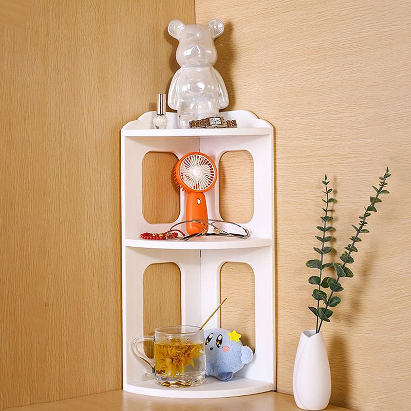 Desktop Corner Storage Rack Large Capacity Layered Bedroom Dormitory Miscellaneous Storage Box Display Rack