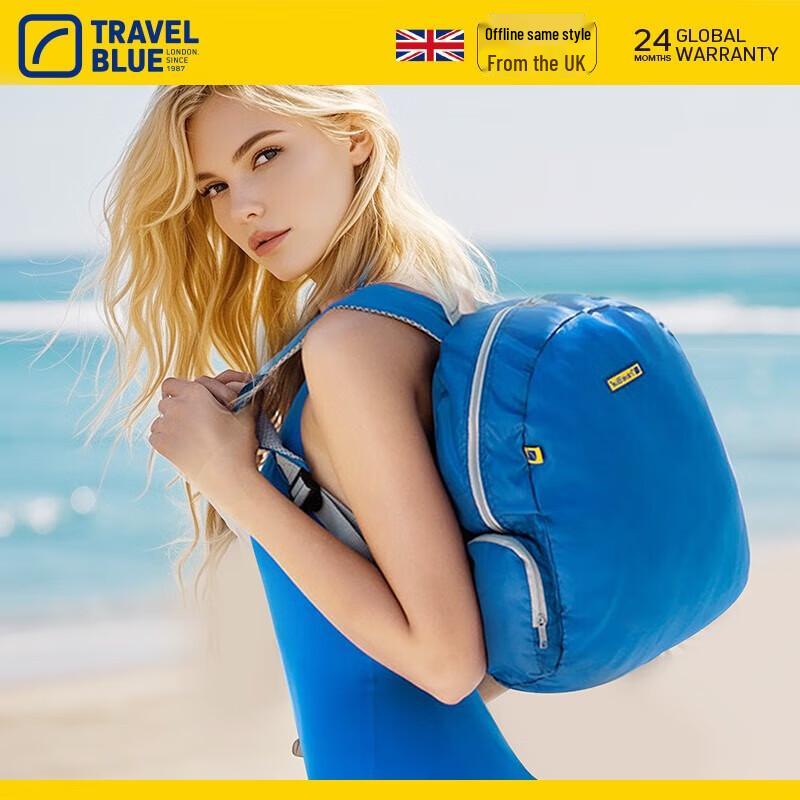 TRAVEL BLUE Lightweight Foldable Travel Backpack