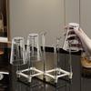 Retractable Kitchen Cup Holder and Draining Rack - Adjustable Glass Storage Hanger