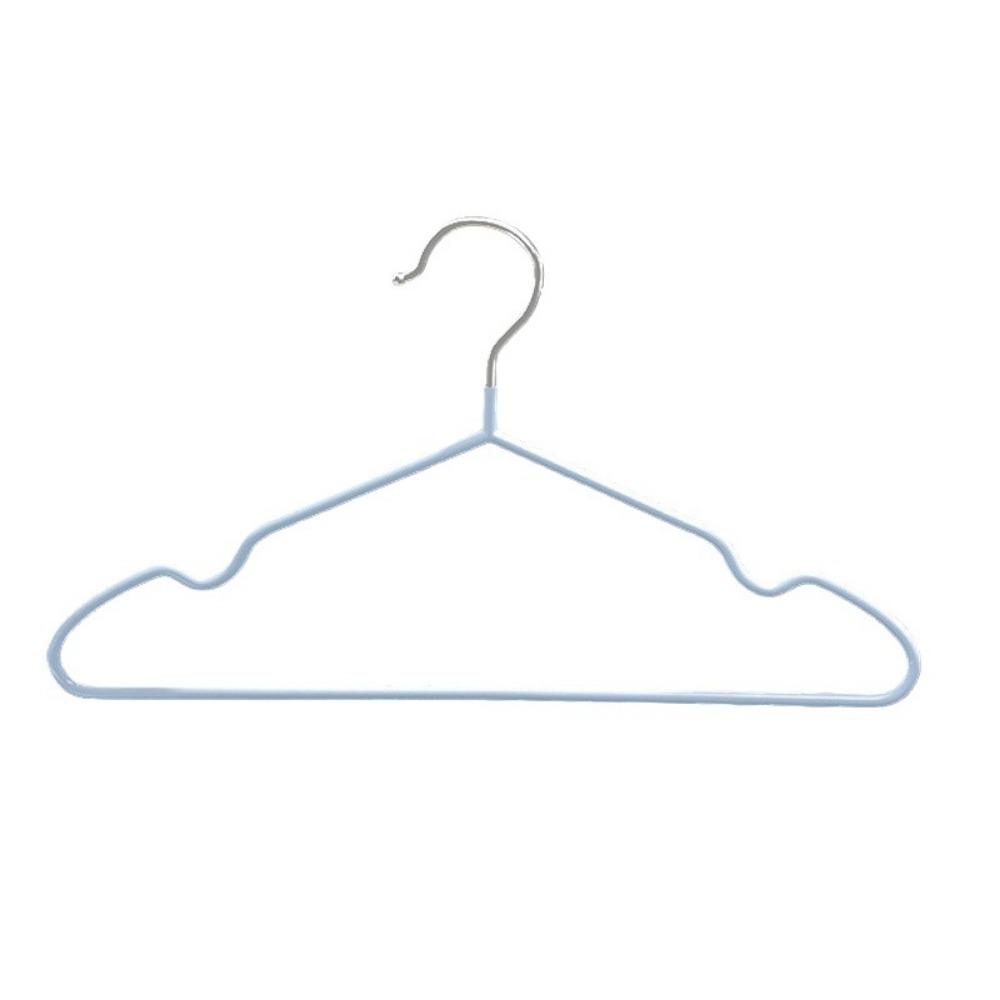 100pcs Seamless Metal Hangers, Seamless Anti Slip and Non Bulging, Thick Material, Strong Load-bearing Capacity