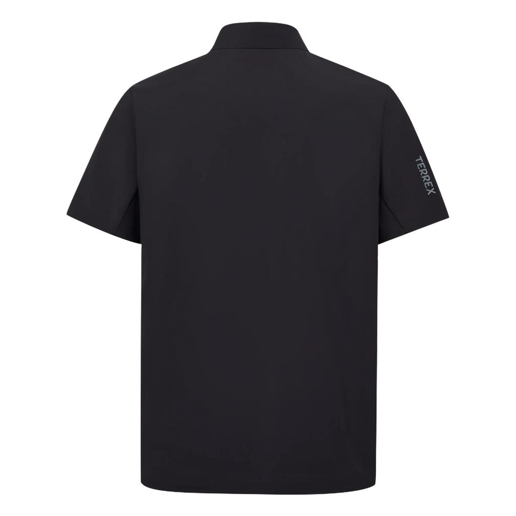 Adidas Terrex Xploric Outdoor Sun Protection UPF50+ Cool Hiking Sports Short Sleeve Polo Shirt Men tops LF1615