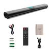 Thin Design Bluetooth-compatible Speaker with Dynamic Ambient Lighting Portable Wall Mountable Soundbar for Home Theater