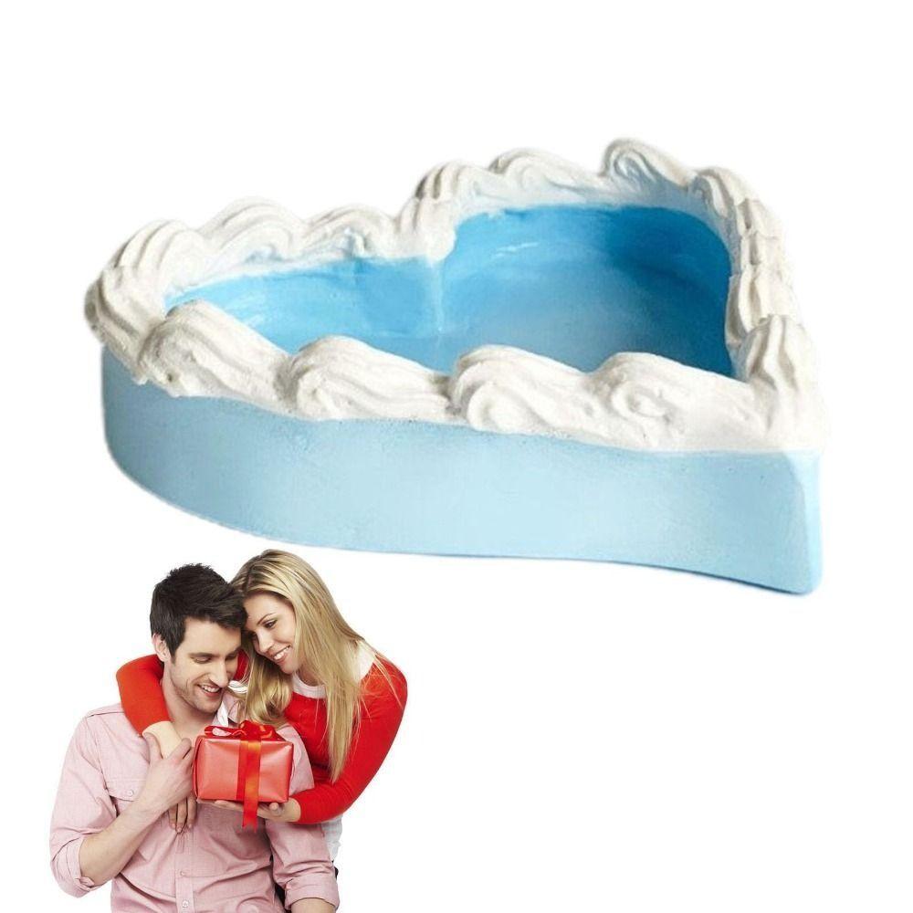 

Resin Jewelry Tray Love Miniatures Jewelry Organizer Holder Necklaces Bracelets синий