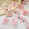 Colorful Elastic Hair Band for Girls - Durable Bow Hair Ring and Headdress