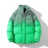 Mens Winter Cotton Padded Jackets Coats Men Orange Bright Color Bomber Jacket Men Windbreaker Thick Warm Male Outerwear Parkas
