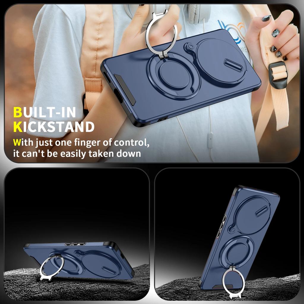 Phone Case for Honor X9a 5G X9c X60 Pro 400 Magic 7 5 Lite Magic7 Magic5 for Honor 400 Shockproof Stand Holder Cover Funda