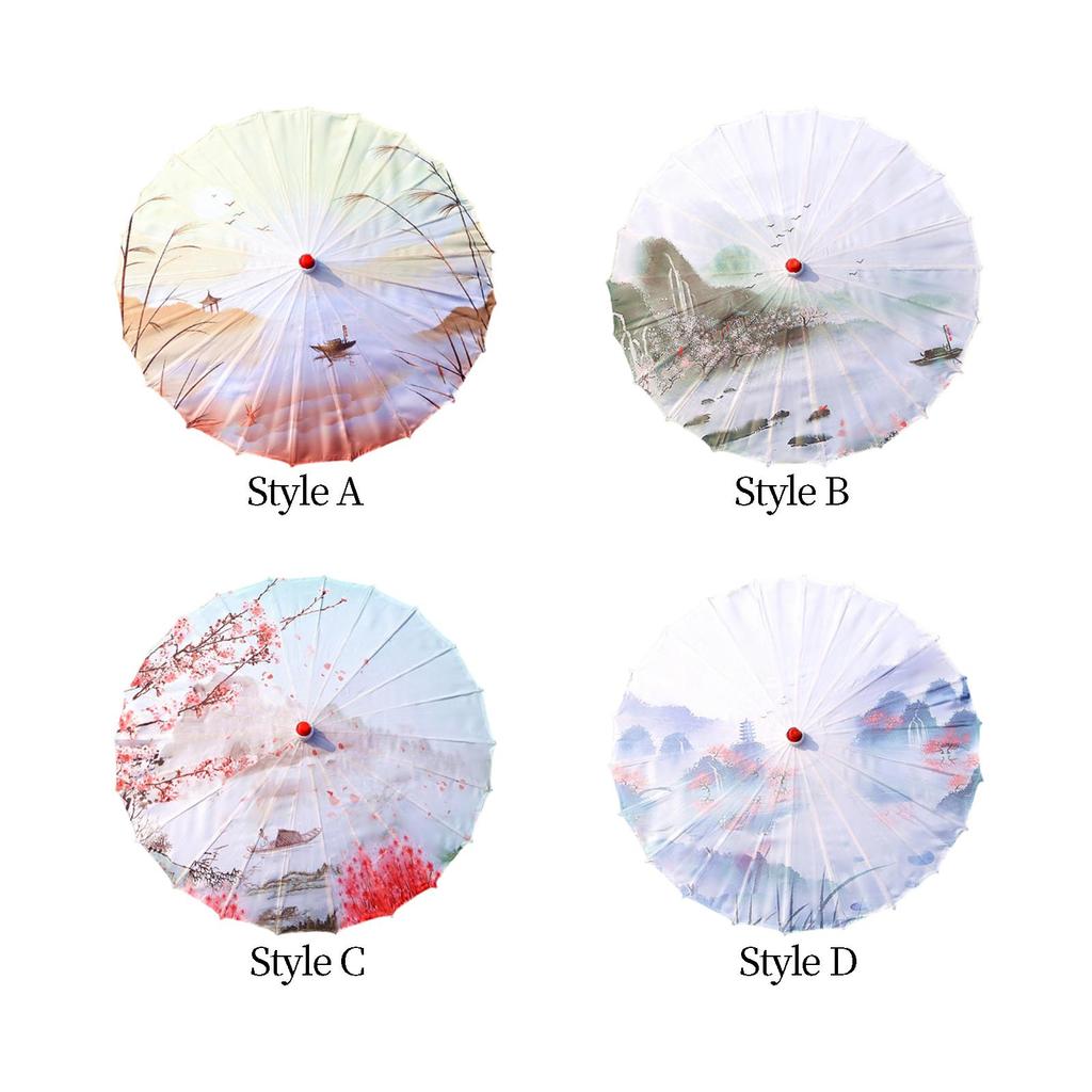 Decorative Dance Umbrella Classical 33" Windproof for Costumes Party Wedding