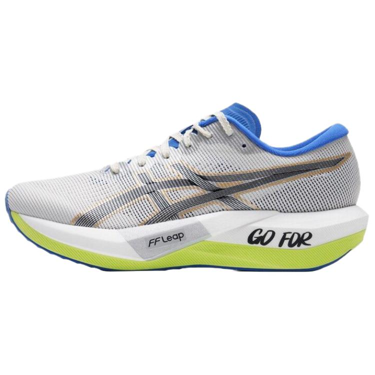 Asics Magic Speed 5 Cp Comfortable Fitting Shock Absorbing Lightweight Breathable Running Shoes Unisex Sneaker White Black Yellow 1013A191-100 43.5