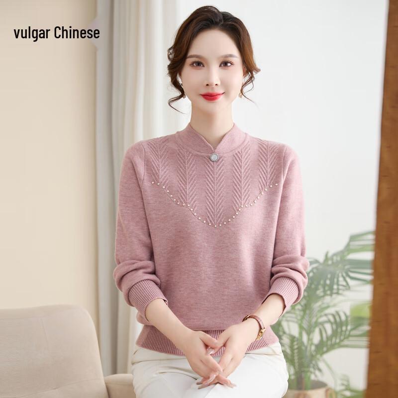 

Women s Winter Fleece-Lined Wool Sweater 4XL