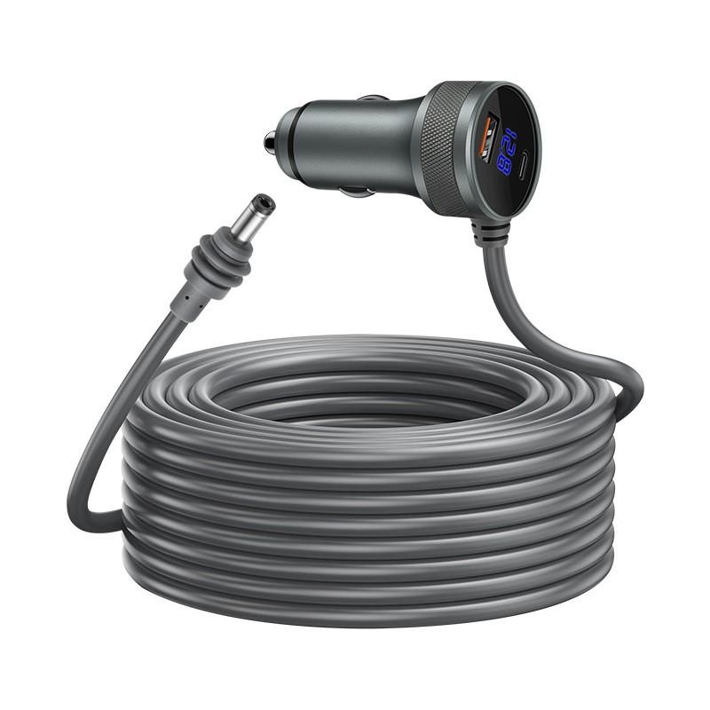 Starlink Mini Gen 4 QC 3.0 PD 20W Schnellladegerät DC 5,5mm Stromkabel für Auto Autoladegerät mit 5521 DC Stromkabel