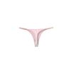 NICE SELECTION Panties with Sexy Satin Crotchless Women's T-Back Chains, Lingerie, (L, WHITE)