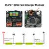 PD 100W 4S Fast Charger Mainboard Bidirectional Lithium-Ion Battery Integrated Charging and Discharging Module with Color Screen