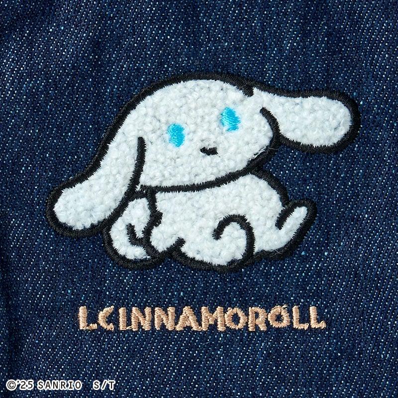 Sanrio I.CINNAMOROLL Sagara-Stickerei Quadratische Tasche ( blau ) Japan NEU