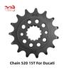 520-15T Front Sprocket for Ducati Scrambler 800 400 Sixty2 Icon Urban 600 620 695 696 748 750 797 800 900 Monster Super Sport SS