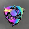 Nuovo Metal Rainbow Fidget Spinner Colore Degradé R188 Cuscinetto Silenzioso Edc Hand Spinner Giroscopio Punta Dita Giocattoli Anti-Ansia Bambini Adulti
