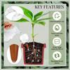 500ML Automatic Drip Irrigation System Portable Self Watering Plant Watering Bulbs for Garden Flower Plants Watering Balls Stake
