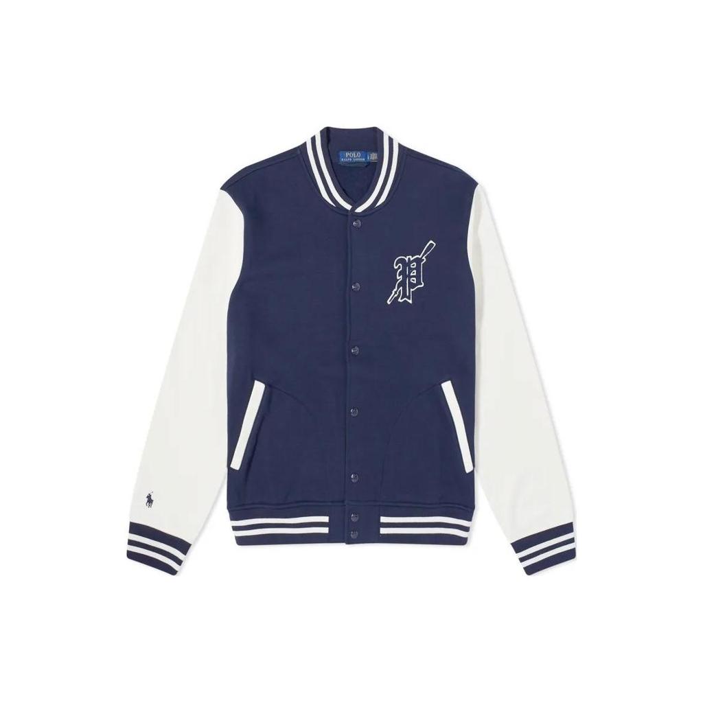 Polo Ralph Lauren Logo-patch Jersey Jacket 710917913-002