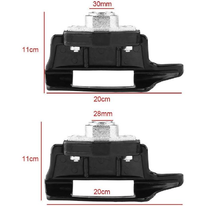 

Aramox Black Tire Changer Machine Plastic Nylon Mount Demount Duck Head Kit Dia 28mm 30mm (30mm)