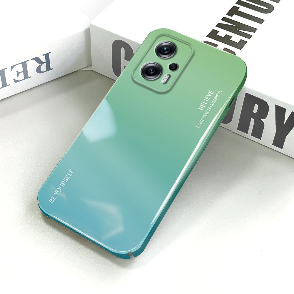 All-inclusive Film Phone Case Cartoon Pattern Design Hard Shell Full Cover Camera Shockproof Protection Case