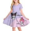 3D Printed Sanrio Hello Kitty Fashion Cartoon Pattern Cute Short Sleeved