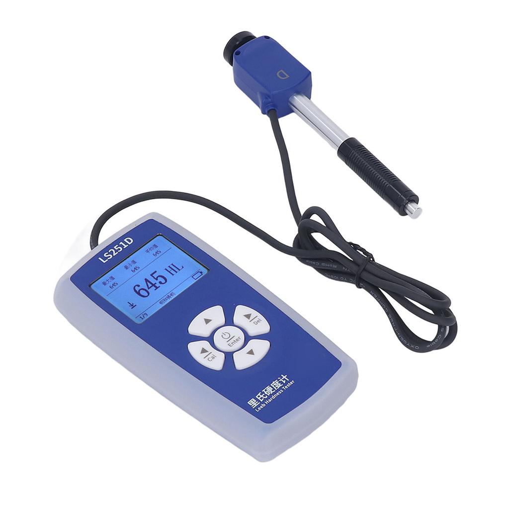 Split Hardness Tester Kit LCD Display HL HV HB HS HRA HRB HRC Handheld Hardness Detector