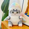 25cm-40cm Cute Fun Transformed Cat Doll Plush Toy Cute Gift for Girls and Children Transformed Doll Shark Cat Plush Toys Kawaii