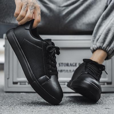 Summer New Men's Fashion Board Shoes Versatile Casual Men's Large Size Soft Leather Shoes