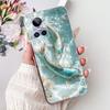 Für Realme GT Neo 3 80W Hülle RMX3561 RMX3560 Süße Katze Glückskarpfen Bemalte Abdeckung Weiche Silikonhüllen Für Realme GT Neo3 150W Fundas