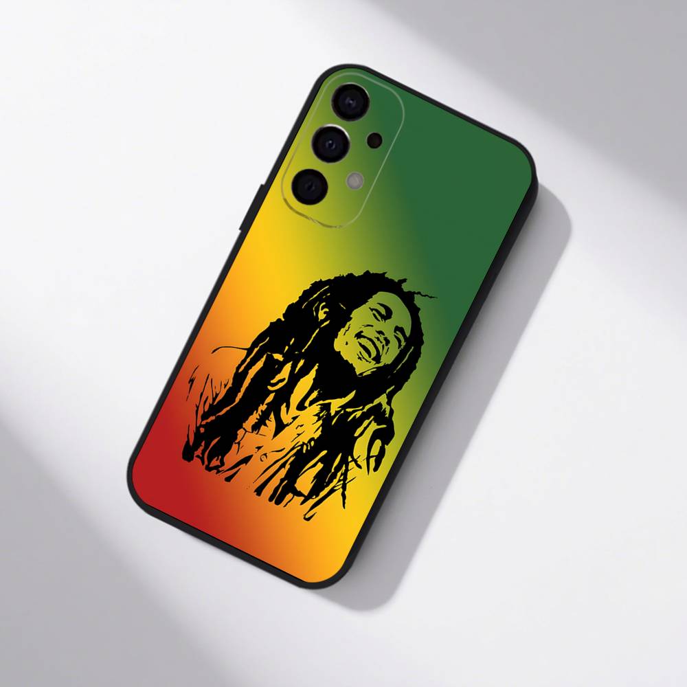 Bob Marley Rasta Lion For Samsung Phone Case S25,S24,S21,S22,S23,S30,Ultra,S20,Plus,Fe,Lite,5G Black Cover