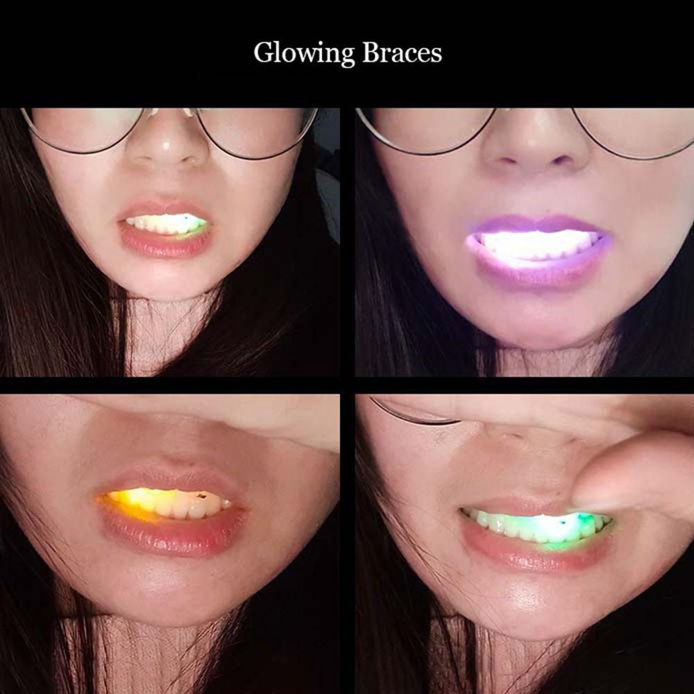 Masquerade Festival Glowing Toys Glitter Braces Costume Party LED Light Toys Halloween Glow Braces