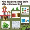 Non-Toxic Creative Magnetic Building Blocks Diy Assembly Architectural Set Tech Kids Toy For Children Christmas Gifts